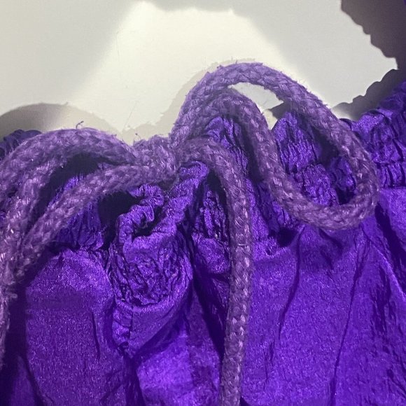 Milano Sport Vtg Windbreaker Tracksuit Jogging Set 1980's L Purple Teal MINT - Picture 5 of 10